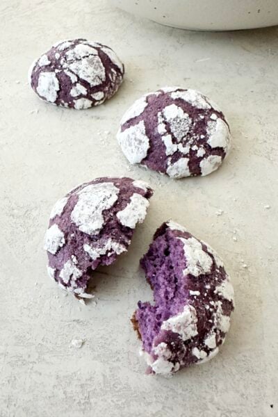 ube crinkles